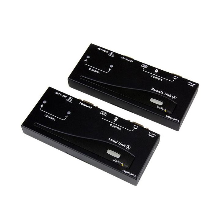 StarTech.com Cat 5 Ethernet KVM Console Extender (300m) with USB -…
