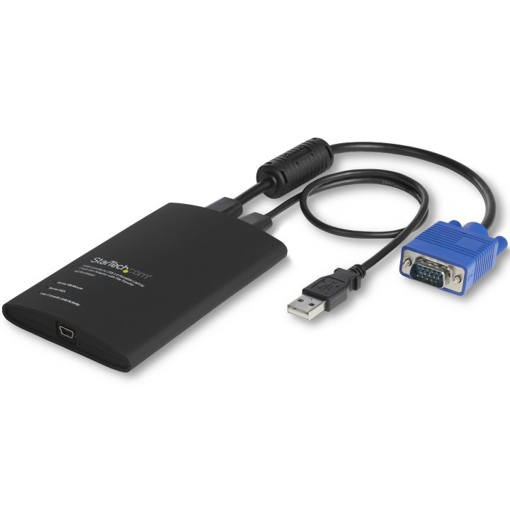 StarTech.com USB Crash Cart Adapter with File Transfer and Video…