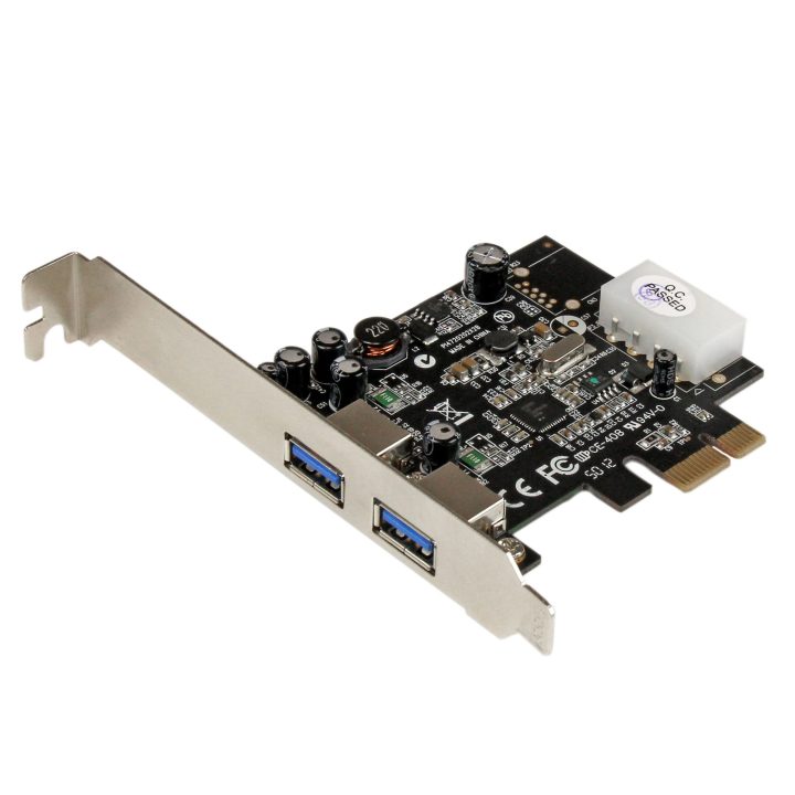 StarTech.com PCI Express PCI-E 2-Port USB 3.0 (5Gbps) Controller Card…