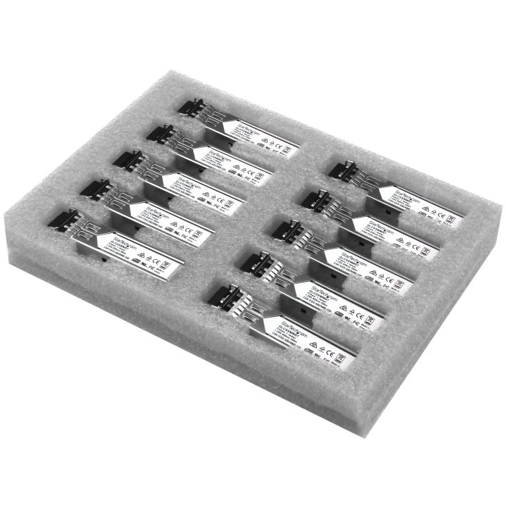StarTech.com 10-Pack SFP Modules Compatible with Cisco GLC-SX-MM -…