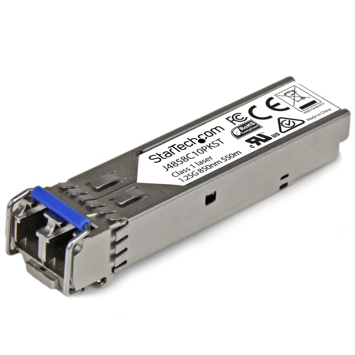StarTech.com Paquete de 10 Módulos SFP compatibles con HPE J4859C -…