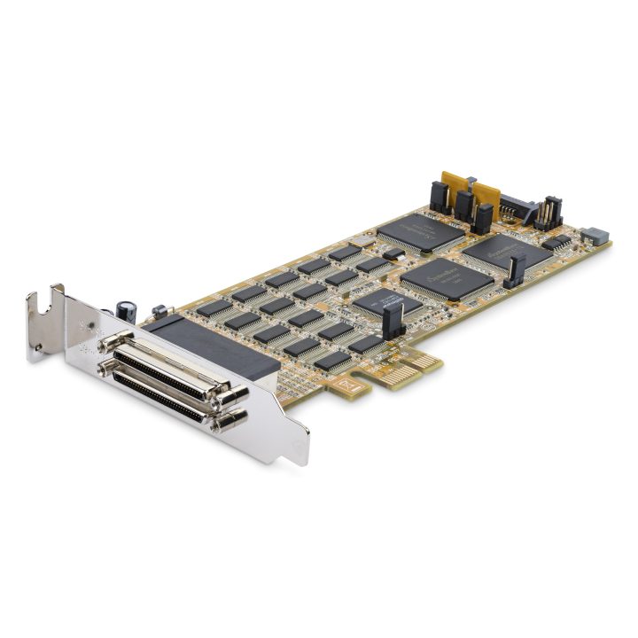 StarTech.com 16-Port RS232 DB9 PCI Express Serial Adapter Card - Low…