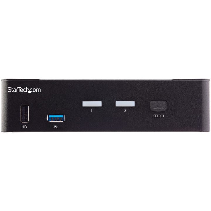StarTech.com Switch Conmutador KVM de 2 Puertos HDMI 2.0 4K para 1…
