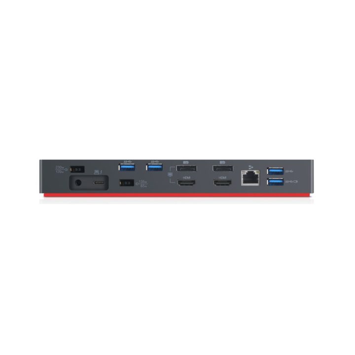 Lenovo ThinkPad Thunderbolt 3 Workstation Gen 2 Com Fios Preto