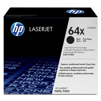 HP 64X High Yield Black Original LaserJet Toner Cartridge cartucho de…