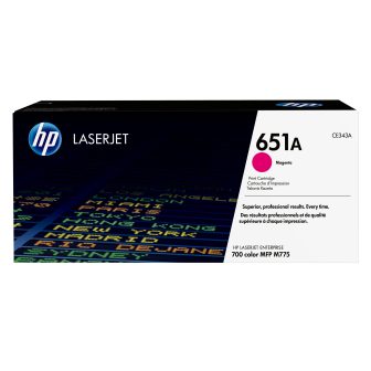 HP Original LaserJet 651A Magenta Toner Cartridge