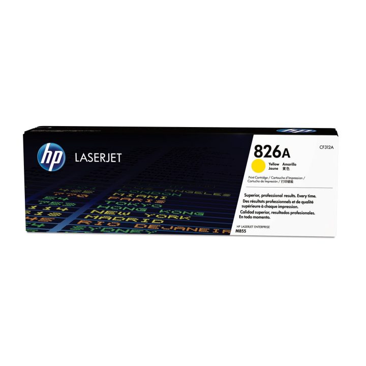 HP Original LaserJet 826A Yellow Toner Cartridge