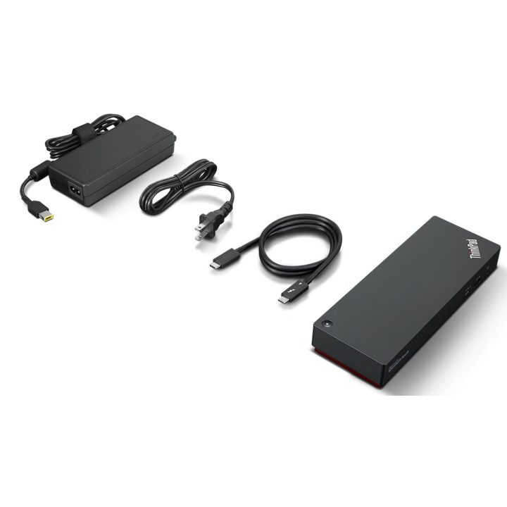 Lenovo ThinkPad Universal Thunderbolt 4 Smart Dock Com Fios Preto