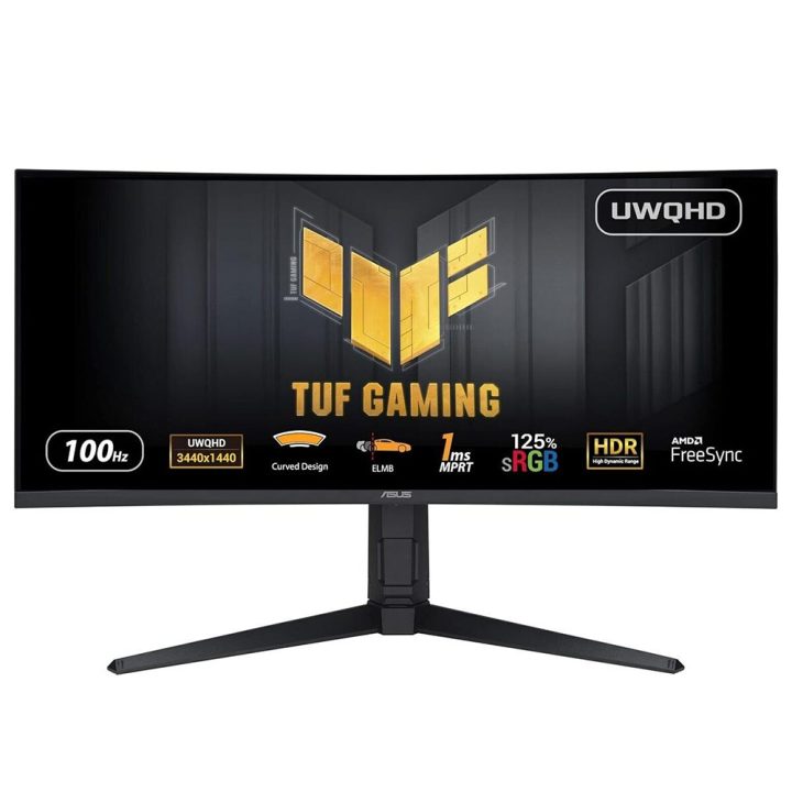 ASUS TUF 34" UWQHD VA curvo