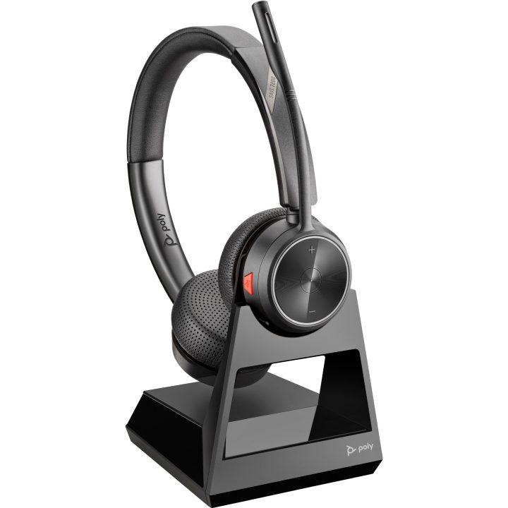 Poly Savi 7220 Office Binaural DECT 1880-1900 MHz Wireless Over-Ear…
