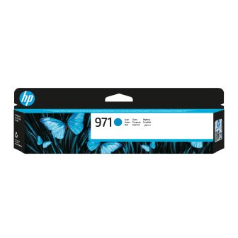 HP Cartucho de tinta original 971 cian