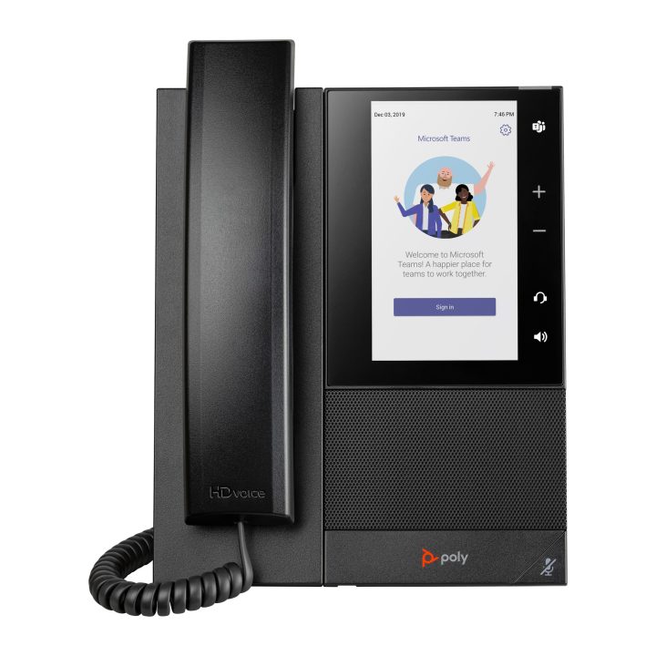 HP Poly Poly CCX 505 Business Multimedia Phone for Microsoft Teams…