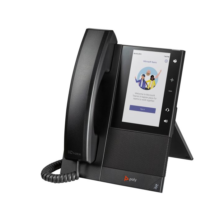 Telefone multimédia empresarial HP Poly Poly CCX 505 para Microsoft…