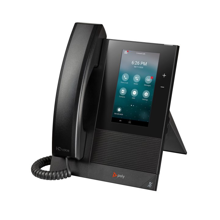 Telefone multimédia empresarial HP Poly Poly CCX 400 com SIP aberto e…