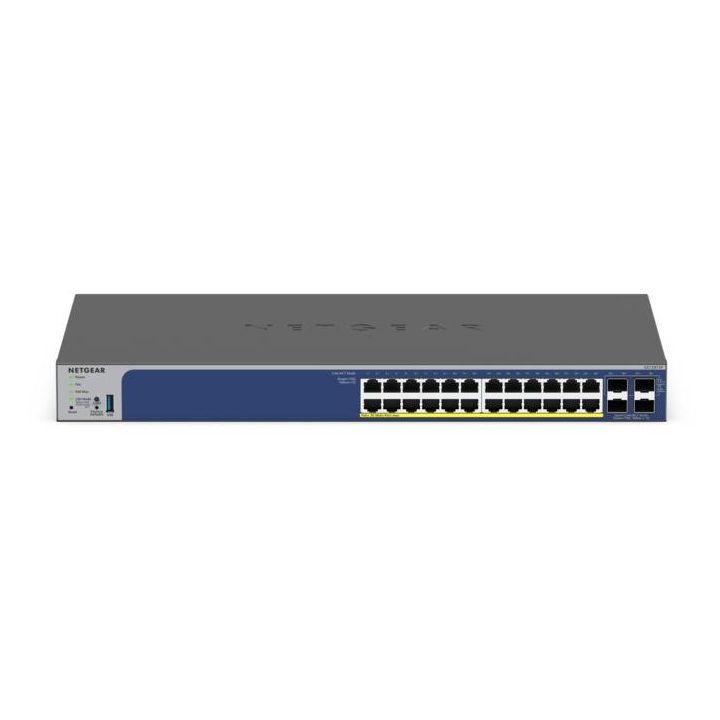 NETGEAR GS728TX L2/L3 10G Ethernet (100/1000/10000) Negro