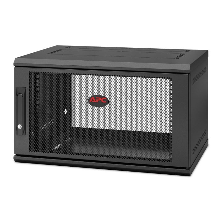 APC NetShelter WX 6U Single Hinged Wall-mount Enclosure 400mm Deep…