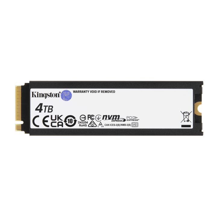 Kingston Technology 4000G RENEGADE PCIe 4.0 NVMe SSD W/ Heat Diffuser