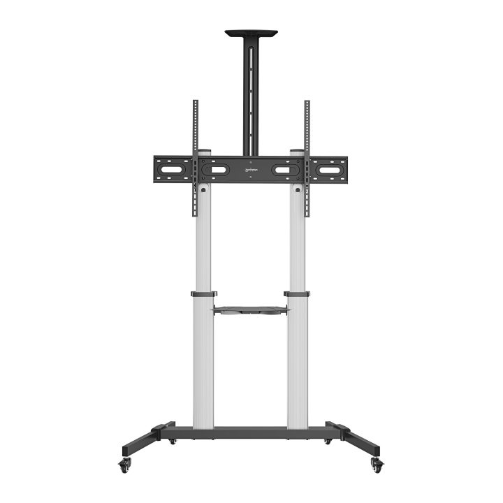 Manhattan TV/Monitor Stand with Cart, 37"–100" Screens, VESA…