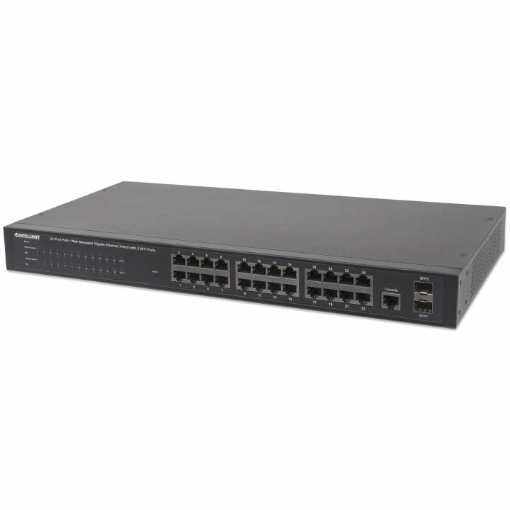 Intellinet Switch Administrable por Web Gigabit Ethernet de 24…