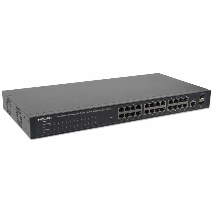 Intellinet Switch Gerenciável via Web Gigabit Ethernet de 24 Portas…