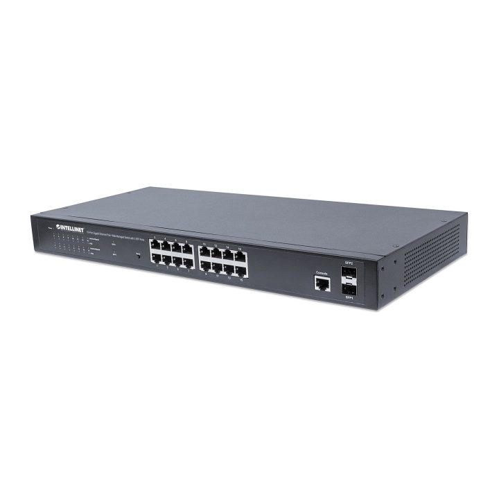 Intellinet Commutateur réseau (switch) Gigabit Ethernet PoE+…