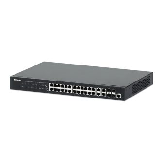 Intellinet Commutador de rede (switch) Gigabit Ethernet PoE+ 24…