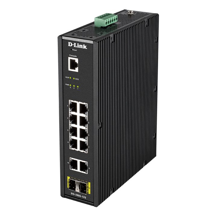 D-Link DIS-200G-12S switch Gerido L2 Gigabit Ethernet (10/100/1000)…