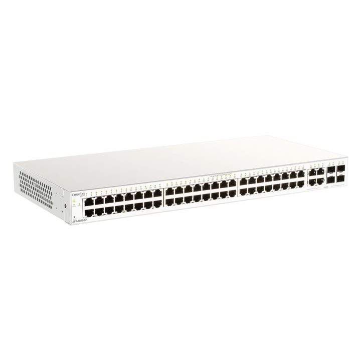 D-Link DBS-2000-52 Managed L2 Gigabit Ethernet (10/100/1000) Switch…