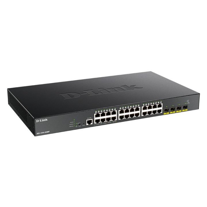 D-Link DGS-1250-28XMP Managed L3 Gigabit Ethernet (10/100/1000) Power…