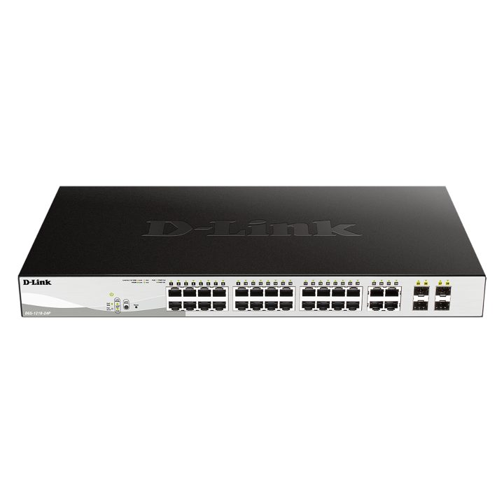D-Link DGS-1210-24P Managed L2 Gigabit Ethernet (10/100/1000) Power…