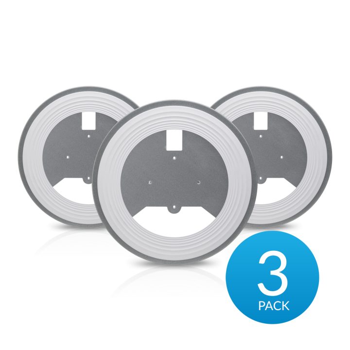 Ubiquiti nanoHD Recessed Ceiling Mount 3-Pack WLAN Access Point Mount…