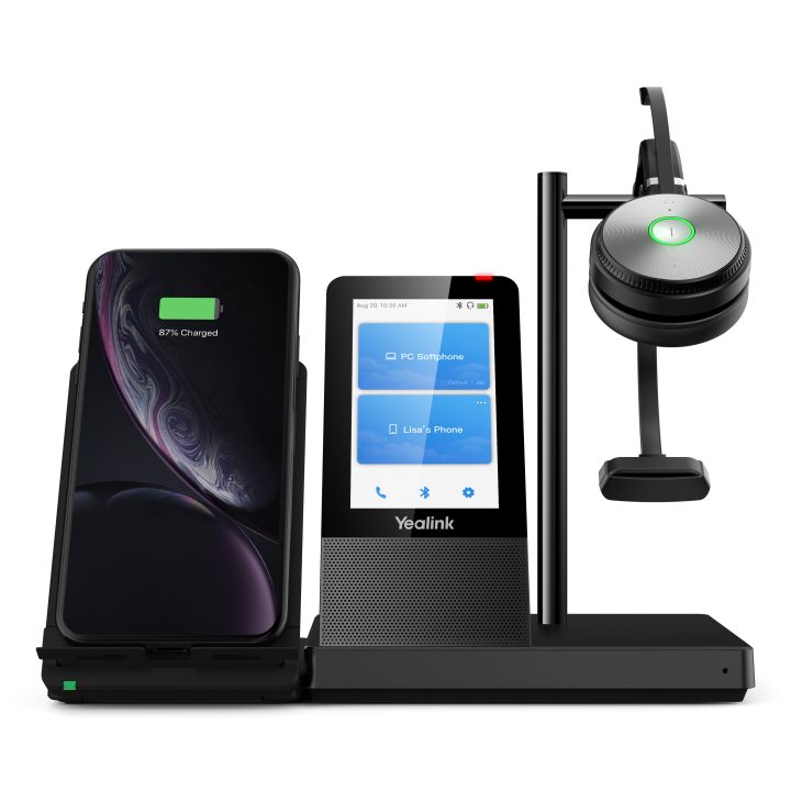Yealink WH66 Mono UC Wireless Headset Over-Ear Office/Call Center USB…