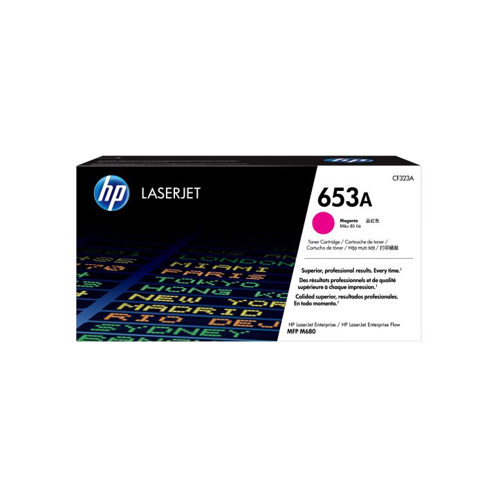 HP Original LaserJet 653A Magenta Toner Cartridge