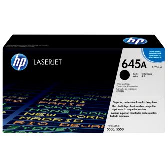 HP Cartucho de tóner original LaserJet 645A negro