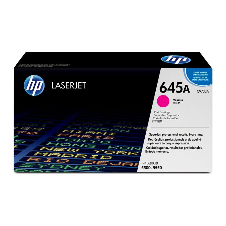 HP Original LaserJet 645A Magenta Toner Cartridge