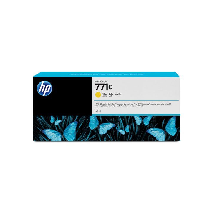 HP DesignJet 771C Yellow Ink Cartridge 775 ml