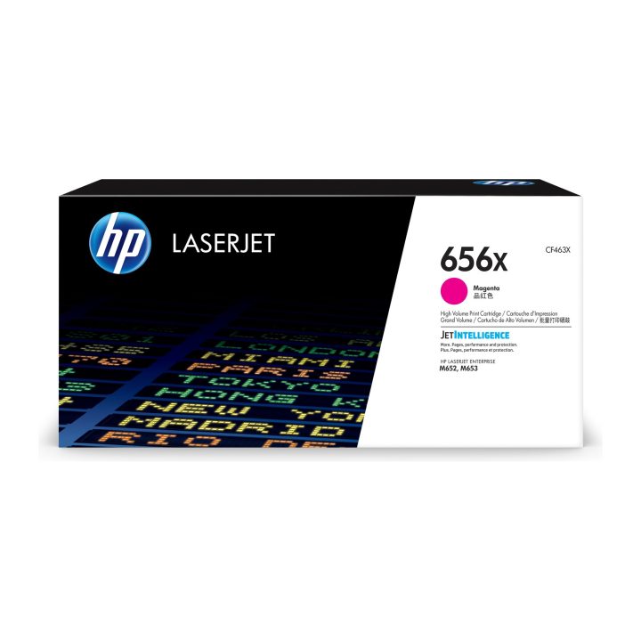 HP Original LaserJet 656X High Capacity Magenta Toner Cartridge