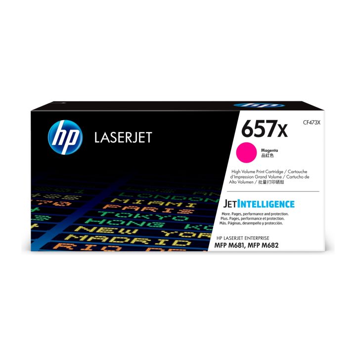 HP Original LaserJet 657X High Yield Magenta Toner Cartridge
