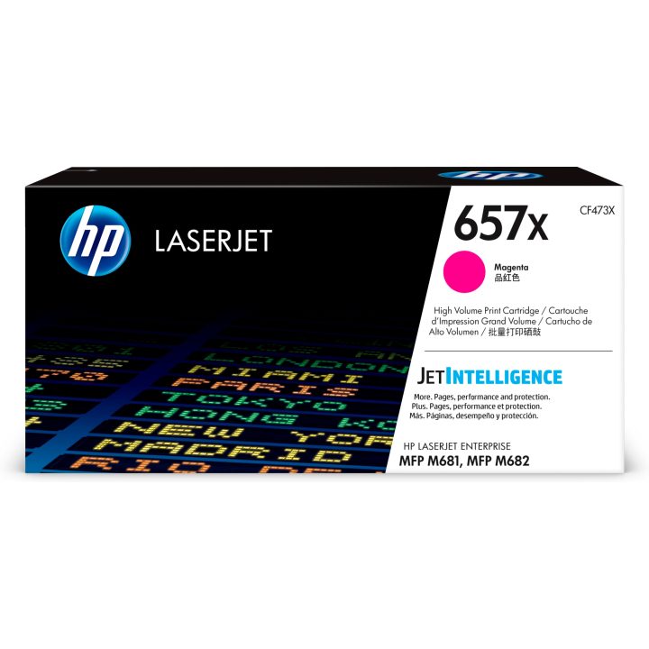 HP Original LaserJet 657X High Yield Magenta Toner Cartridge