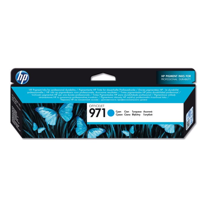 HP Original 971 Cyan Ink Cartridge
