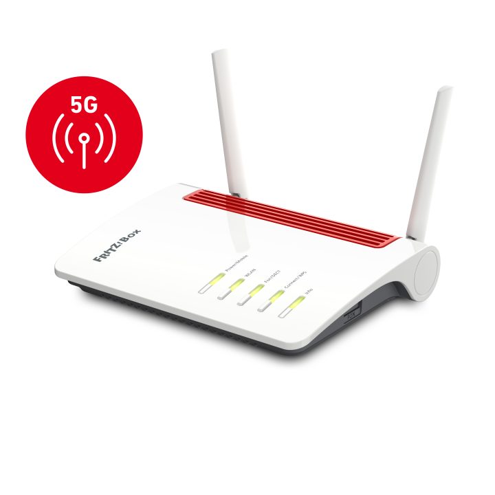 Box FRITZ! 6850 5G router inalámbrico Gigabit Ethernet Doble banda…