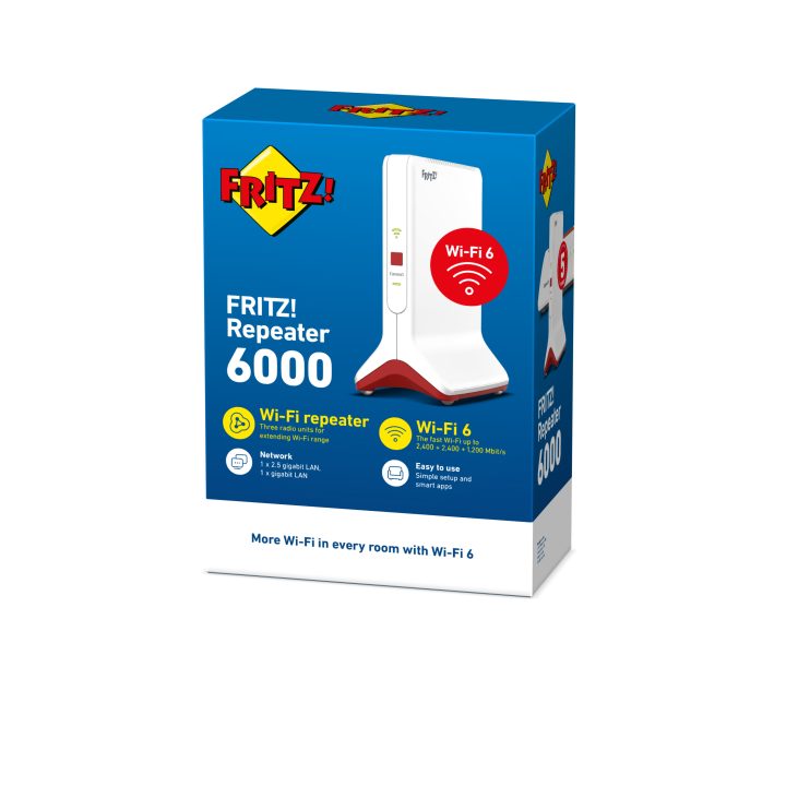 Repetidor FRITZ! 6000 6000 Mbit/s Branco