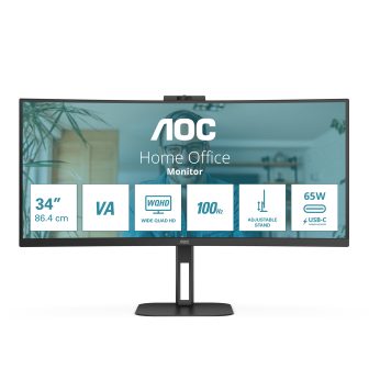 AOC V5 CU34V5CW 34" UWQHD Curved VA