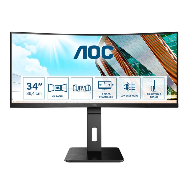 AOC P2 CU34P2A 34" UWQHD VA Curved