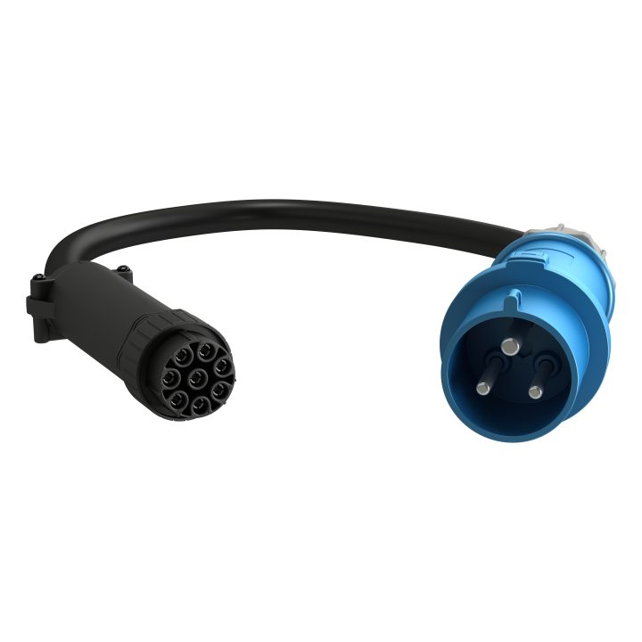 Vertiv FSC1U001 Power Cord Black, Blue 3 m
