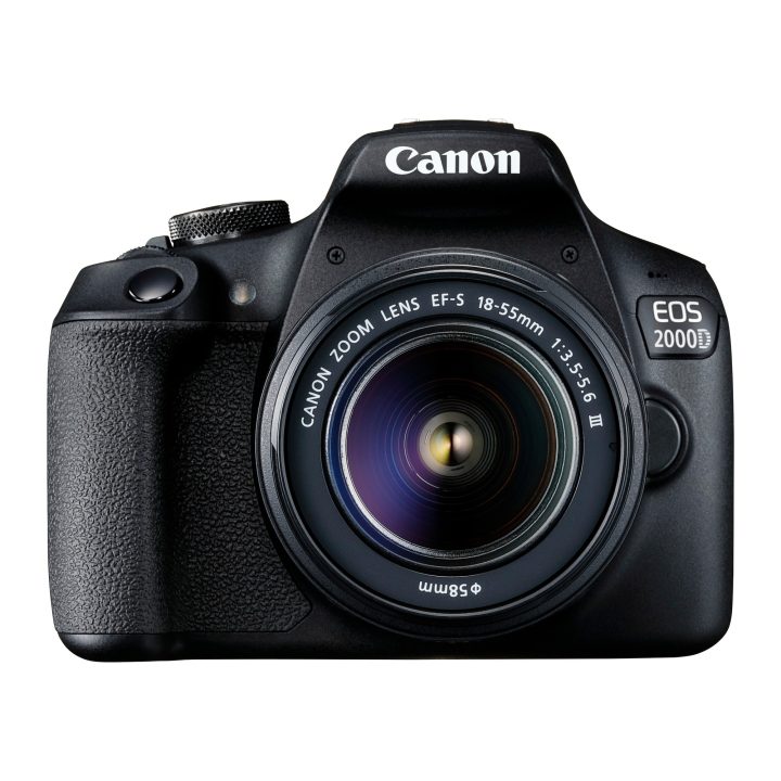 Canon EOS 2000D + EF-S 18-55mm f/3.5-5.6 III SLR Camera Kit 24.1 MP…