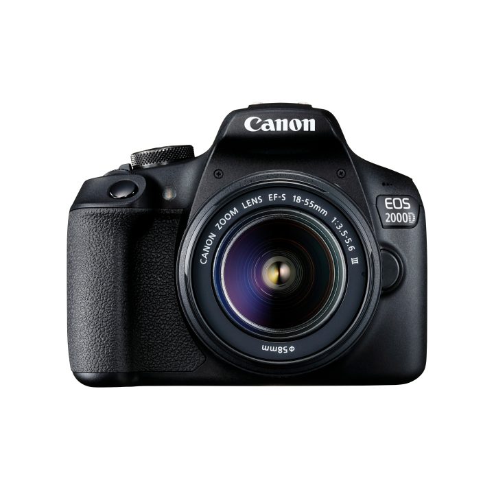 Canon EOS 2000D + EF-S 18-55mm f/3.5-5.6 III Juego de cámara SLR 24,1…