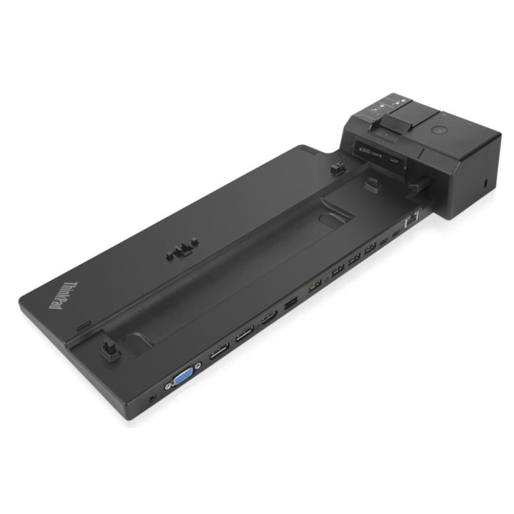 Lenovo 40AJ0135EU Laptop Docking Station and Port Replicator Black