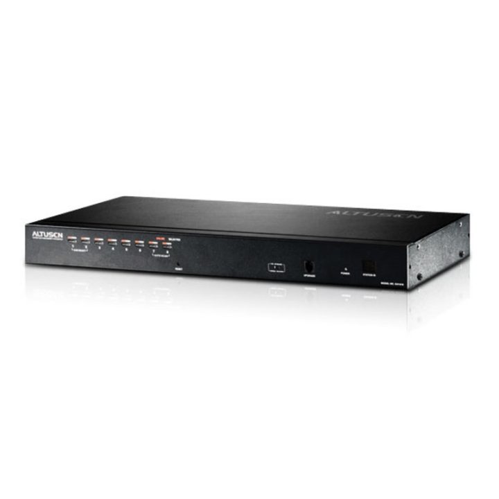 ATEN Switch KVM Cat 5 multi-interfaz de 8 puertos