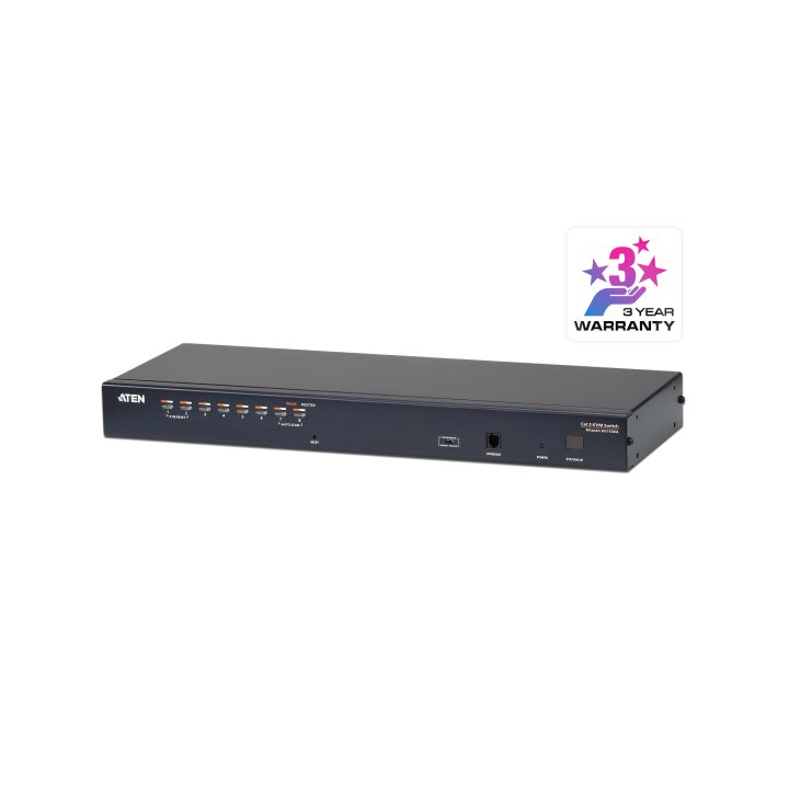 ATEN 8-Port Multi-Interface Cat 5 KVM Switch